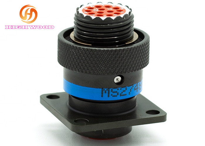 Cadmium Plating IP65 MILDTL38999 Series II Connectors