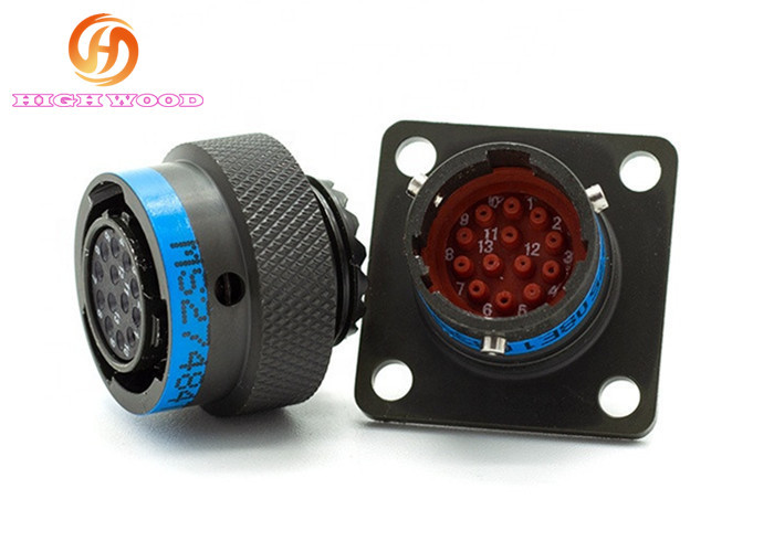 Cadmium Plating IP65 MILDTL38999 Series II Connectors